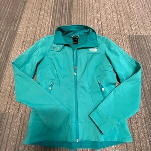 Teal North Face Jacket